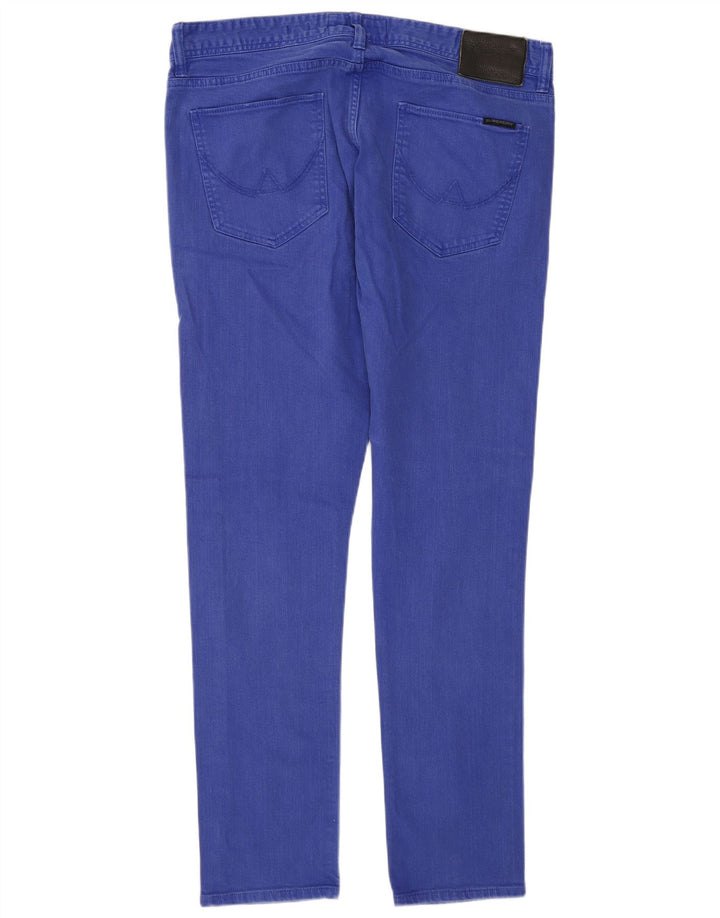 Męskie jeansy skinny Superdry W34 L30 niebieskie
