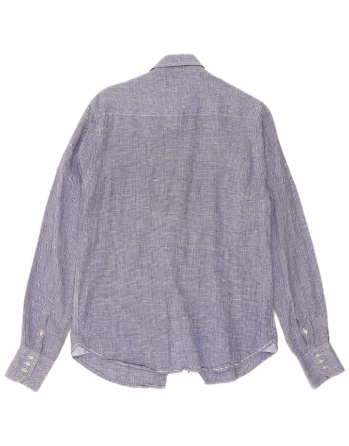 Koszula męska Scotch & Soda, mała, niebieska pepitka