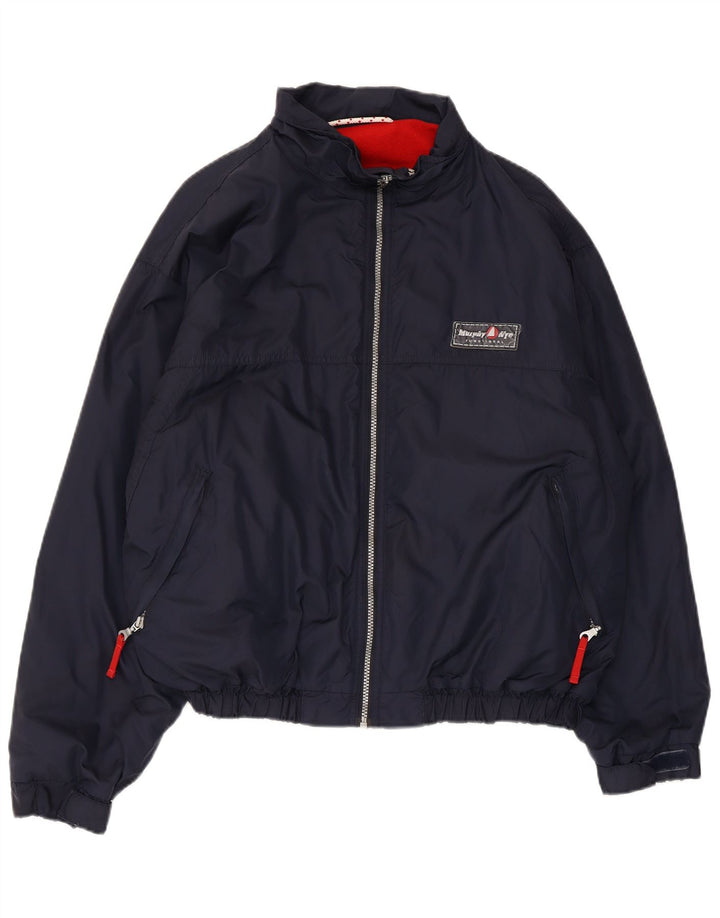 Męska kurtka wiatrówka Murphy & Nye UK 42 XL, granatowa, poliester
