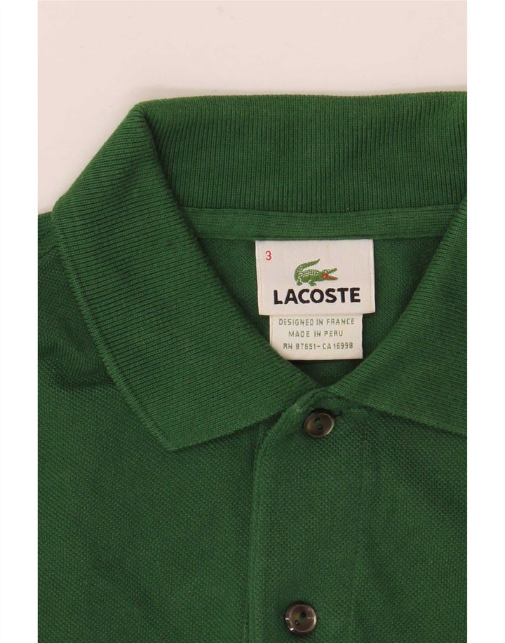 Męska koszulka polo Lacoste, rozmiar 3, mała, zielona