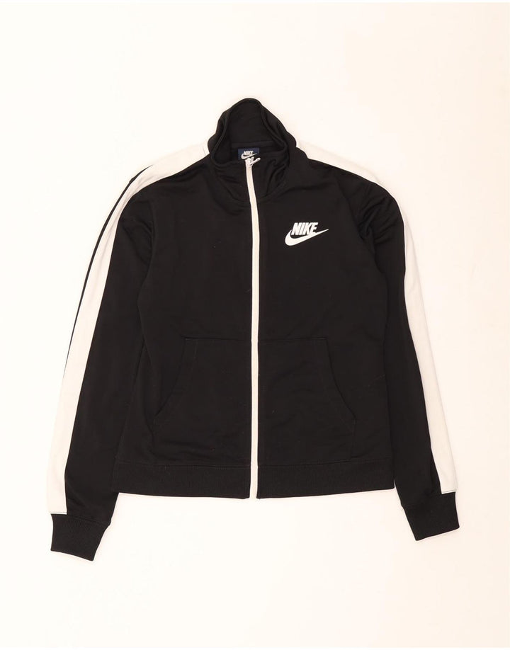 Męska bluza dresowa Nike XS, czarny poliester z blokami kolorów