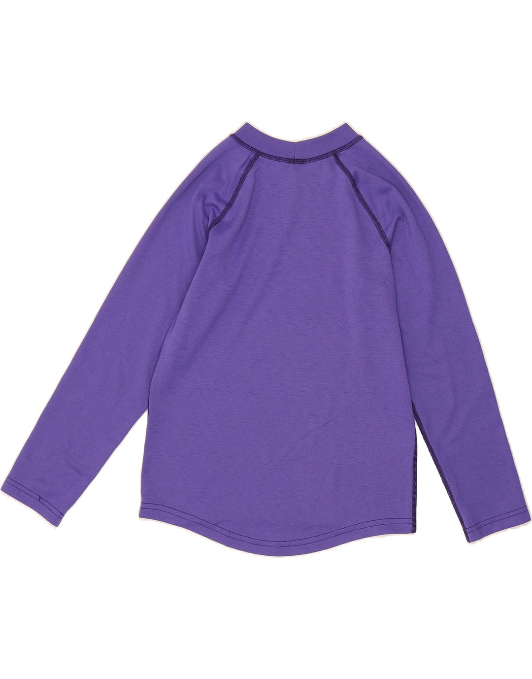 PATAGONIA Girls Top Long Sleeve 9-10 Years Medium Purple Polyester Vintage Patagonia and Second-Hand Patagonia from Messina Hembry 