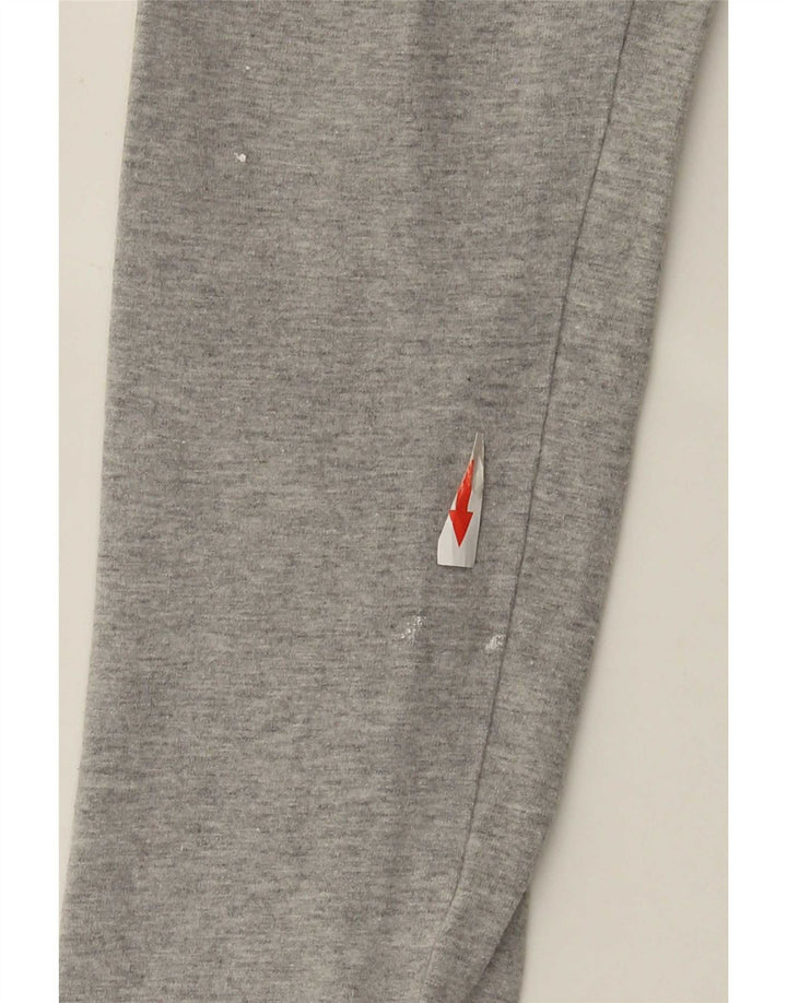 Damskie legginsy Adidas Graphic UK 8 Small, szare, bawełniane