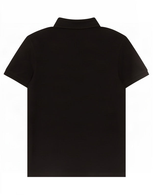 Męska koszulka polo Slim Fit Hugo Boss, duża, czarna, bawełniana