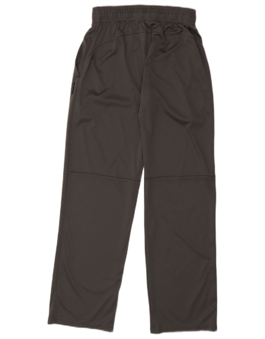Damskie spodnie dresowe Reebok UK 14, duże, szare, poliestrowe