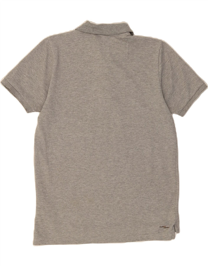 ADIDAS Mens Clima 365 Polo Shirt Medium Grey Cotton Vintage Adidas and Second-Hand Adidas from Messina Hembry 
