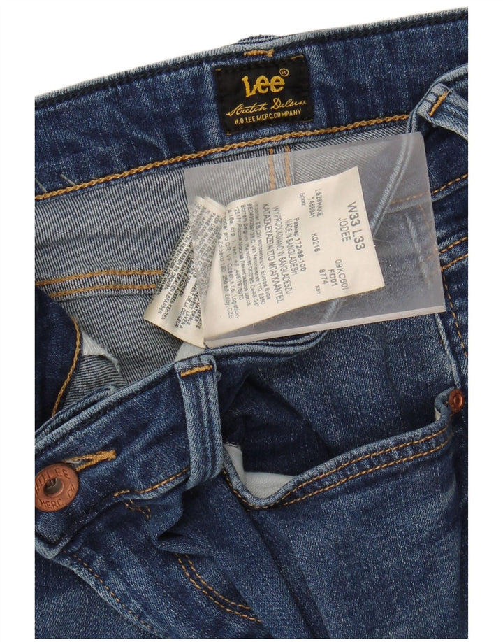 Damskie jeansy Lee Jodee Skinny W33 L28 Niebieskie bawełniane
