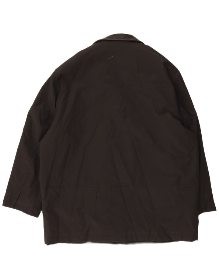 Płaszcz męski Hugo Boss EU 52 XL, czarny polichlorek
