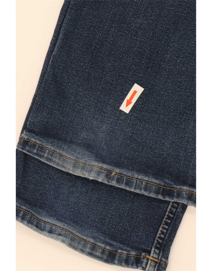 Męskie jeansy Wrangler o prostym kroju W34 L32, niebieska bawełna