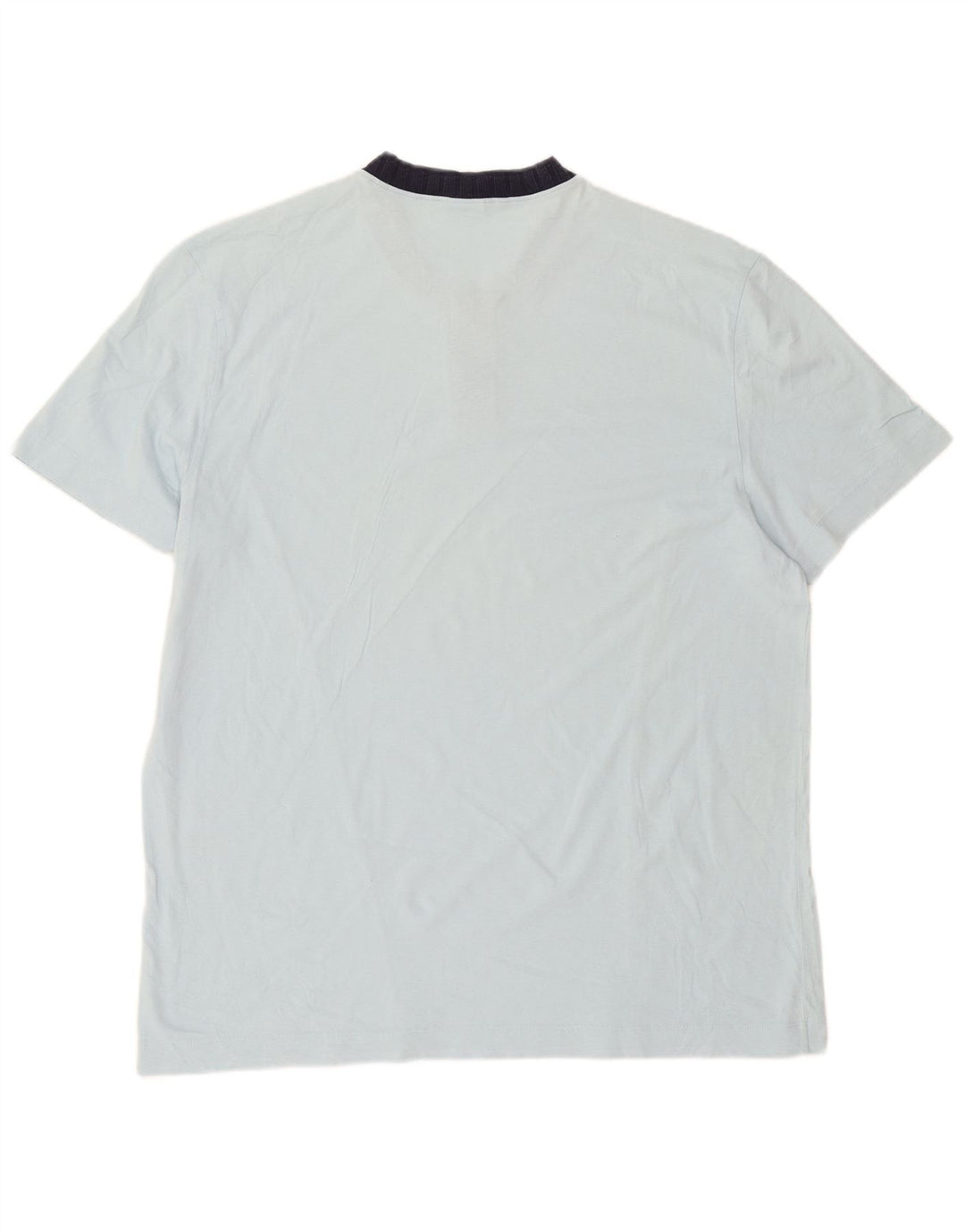 T-shirt męski Fila, duży, niebieski, bawełniany