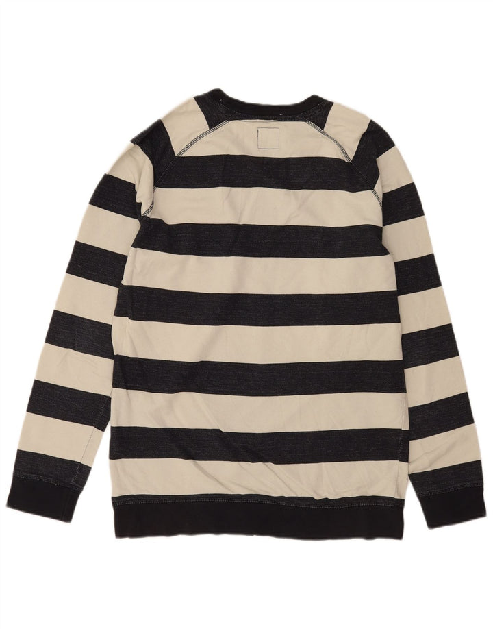 Męski sweter Zara XL z bawełny w białe paski