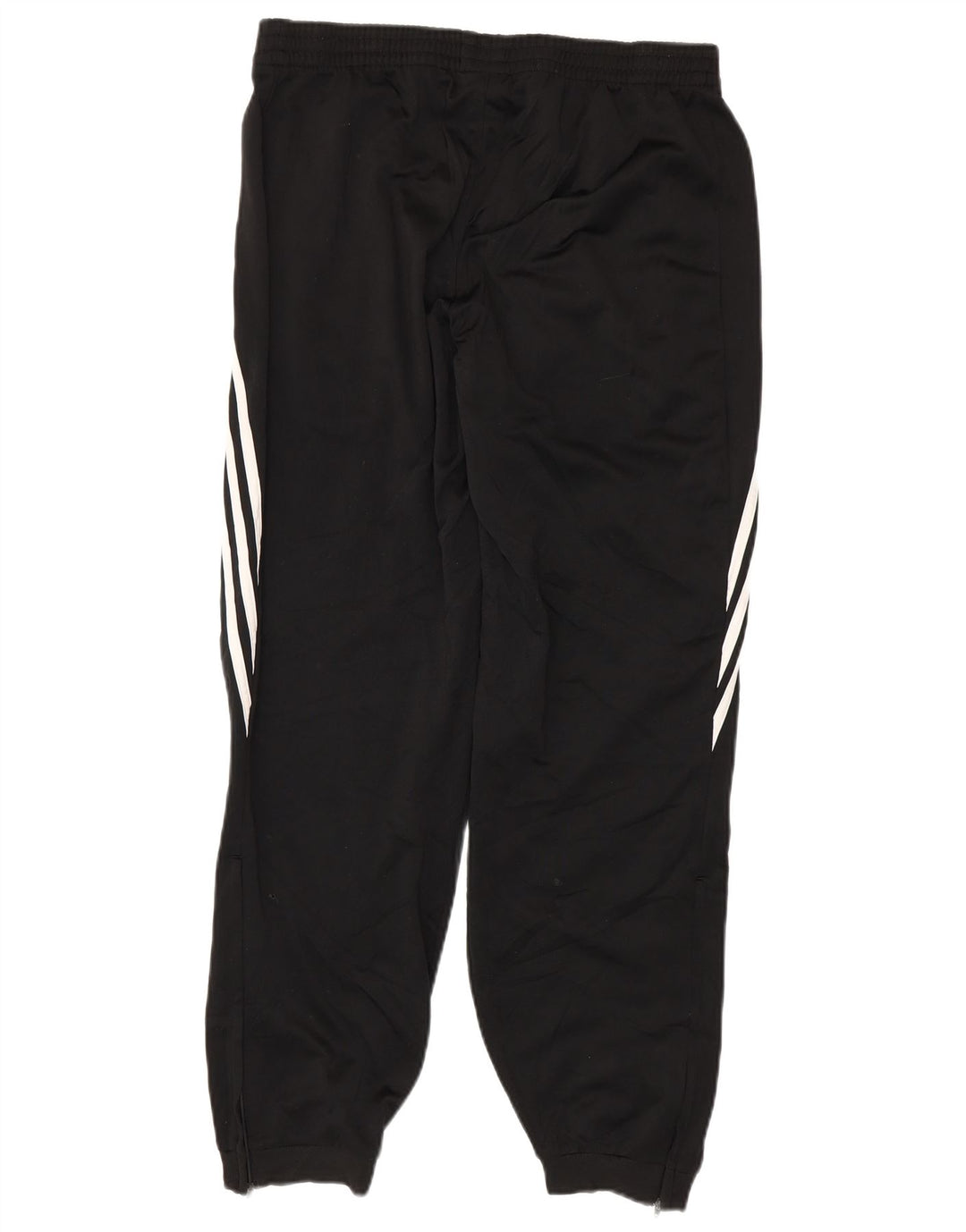 ADIDAS Mens Tracksuit Trousers Joggers Large  Black Polyester