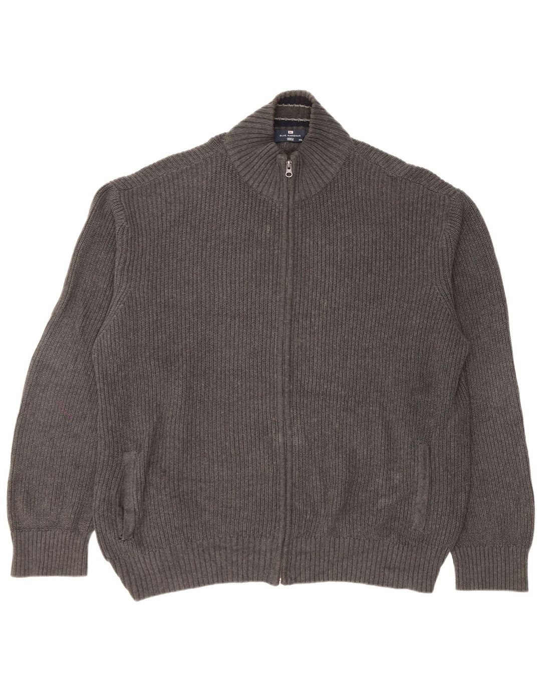 Niebieski sweter męski Marks & Spencer Harbour, 2XL, szary, bawełniany