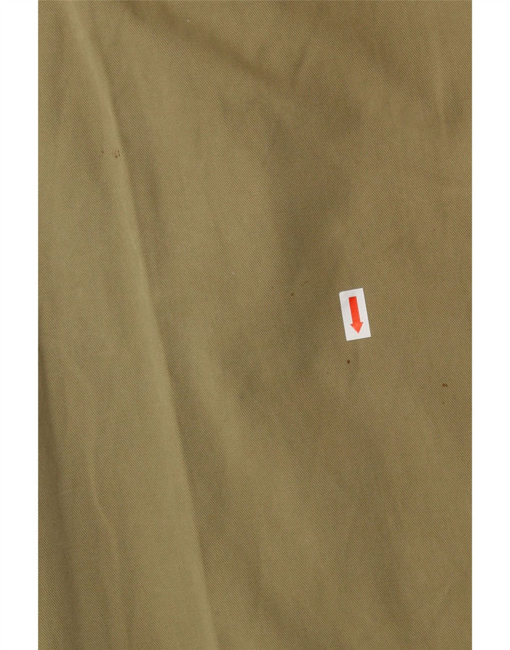 Damskie bermudy w stylu VINTAGE Cullotes W24 XS, bawełna khaki