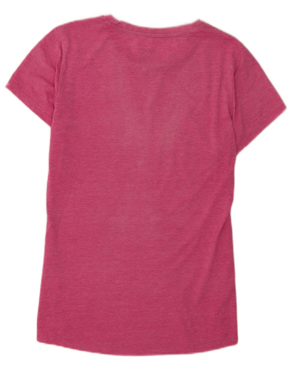 Damska koszulka z grafiką Puma Top UK 12 Medium Pink Sports