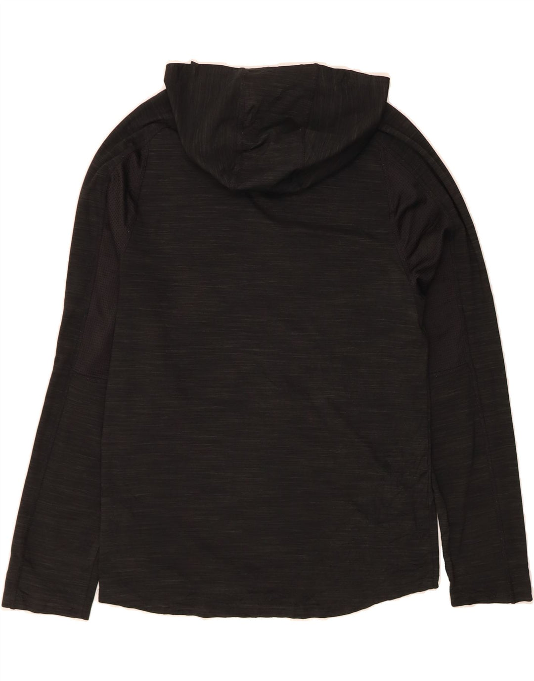 ADIDAS Mens Climalite Graphic Hoodie Jumper Small Black Polyester Vintage Adidas and Second-Hand Adidas from Messina Hembry 