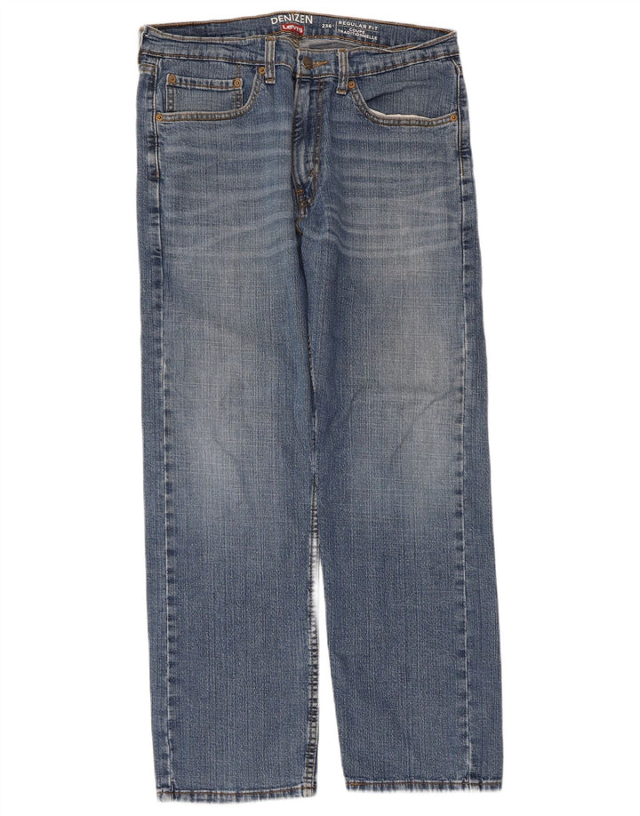 Damskie jeansy Levi's Denizen o regularnym kroju W34 L30 Niebieskie