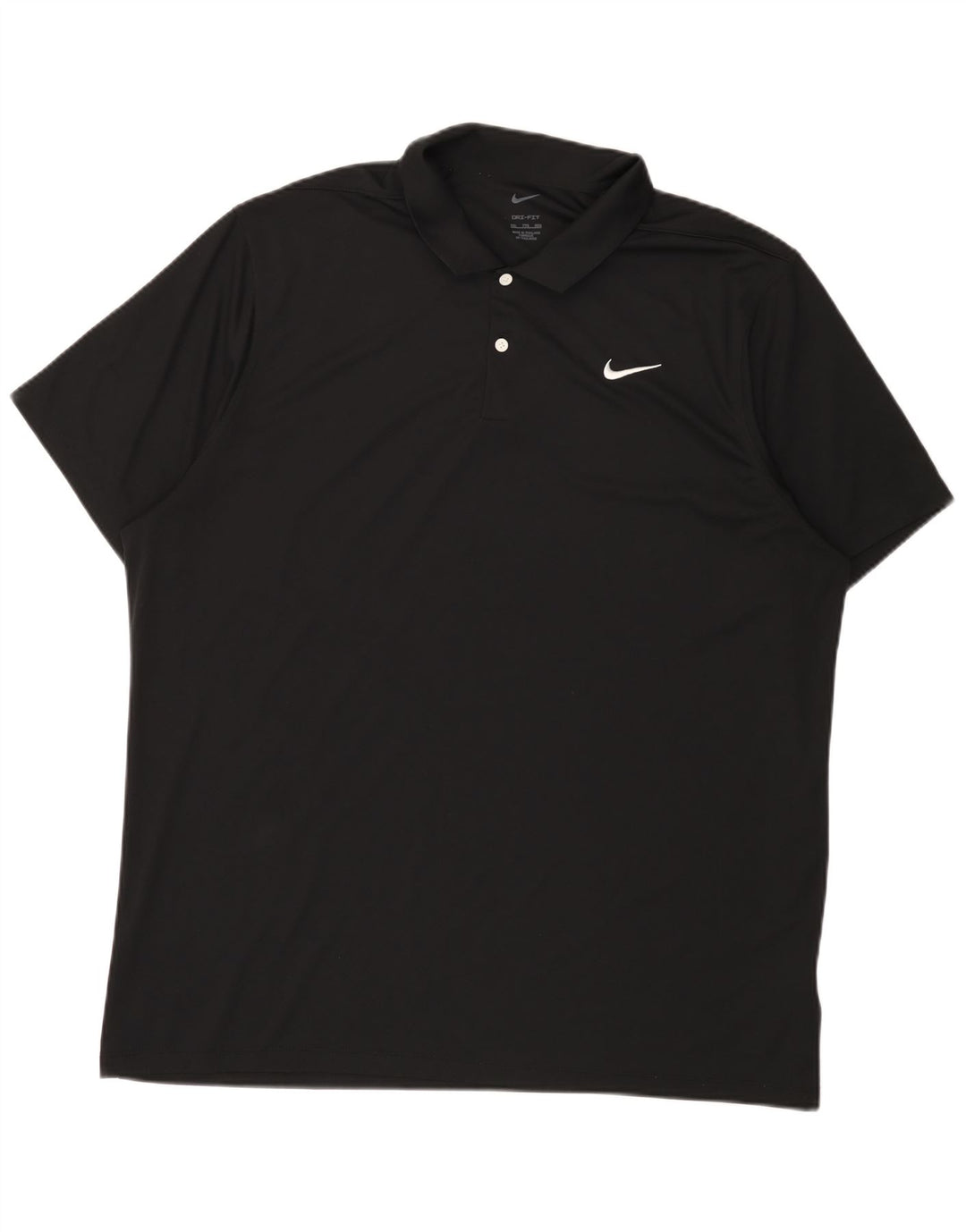 Męska koszulka polo Nike 2XL Czarny poliester
