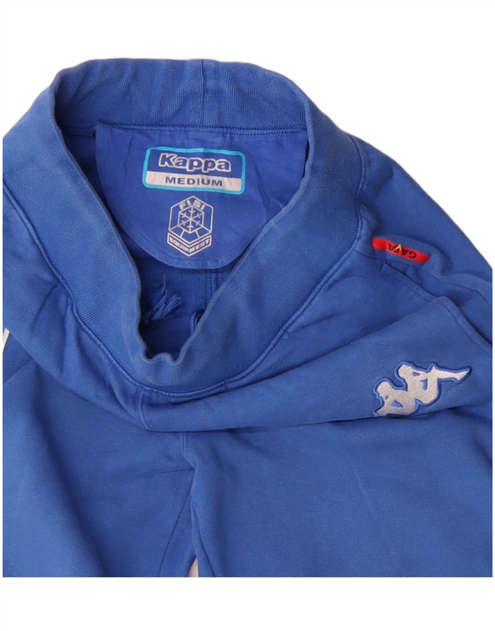 Męskie spodnie dresowe Kappa Graphic Medium Blue