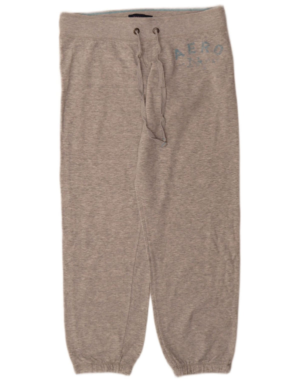 Damskie spodnie dresowe Aeropostale Joggers UK 14 Średnioszare nakrapiane