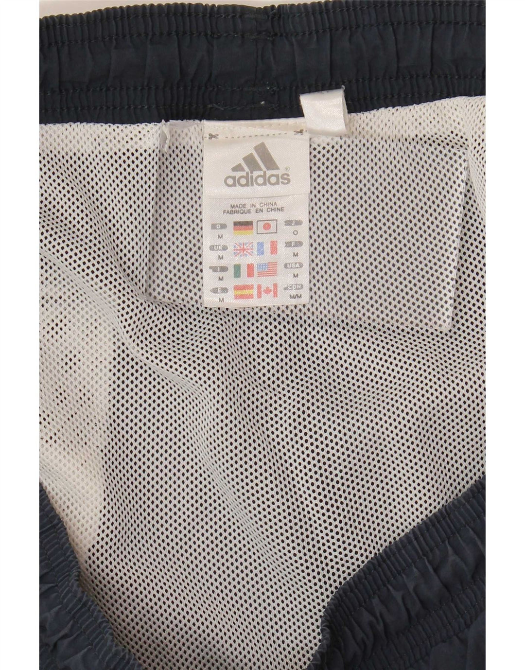 Męskie spodenki sportowe Adidas Graphic, średni granatowy poliamid