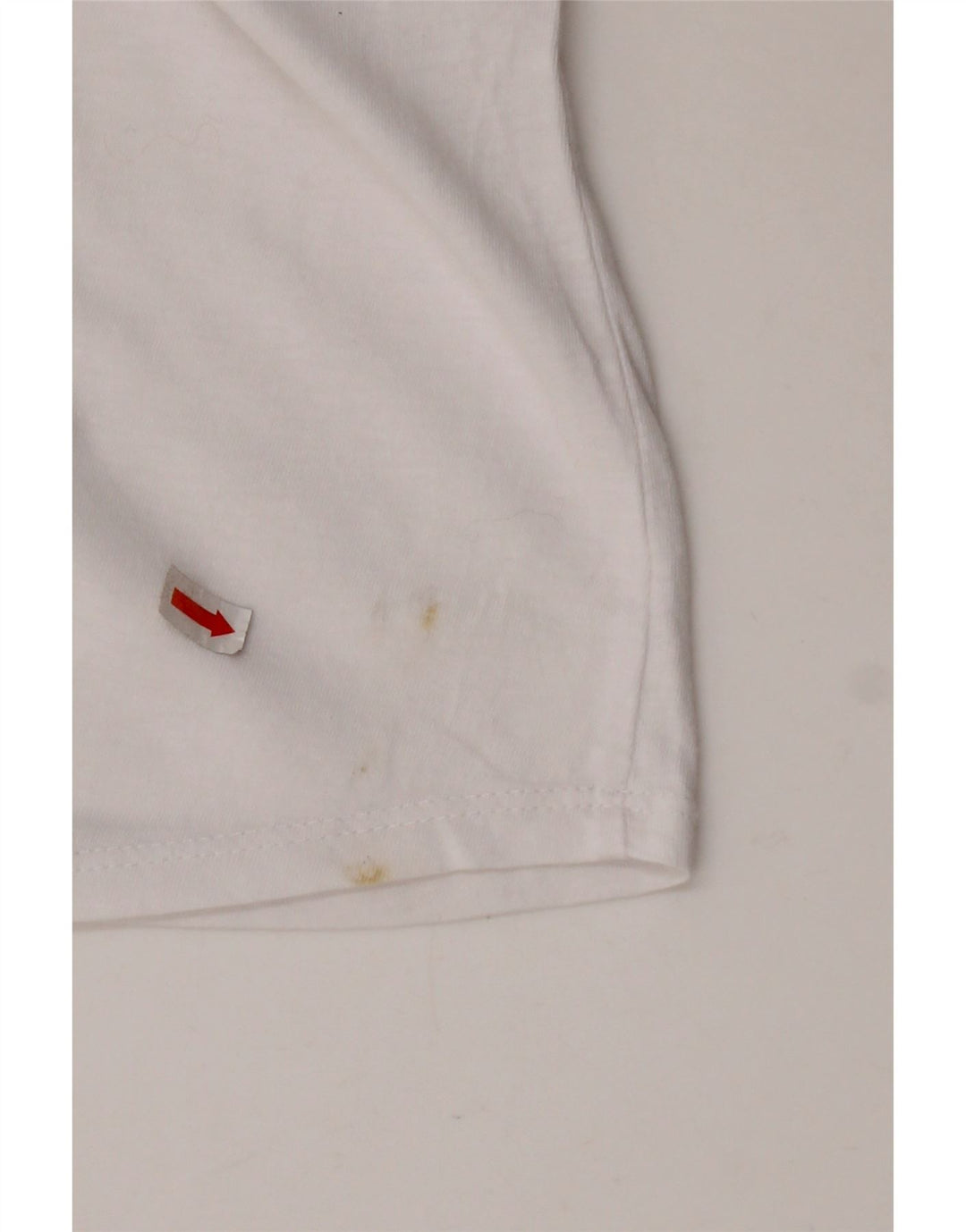 Damska koszulka z krótkim rękawem AVIREX z grafiką, UK 22 2XL, biała bawełna