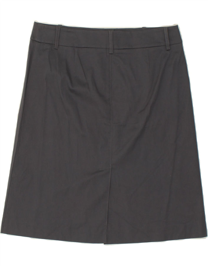 VINTAGE Womens Straight Skirt W32 Large Grey Vintage Vintage and Second-Hand Vintage from Messina Hembry 