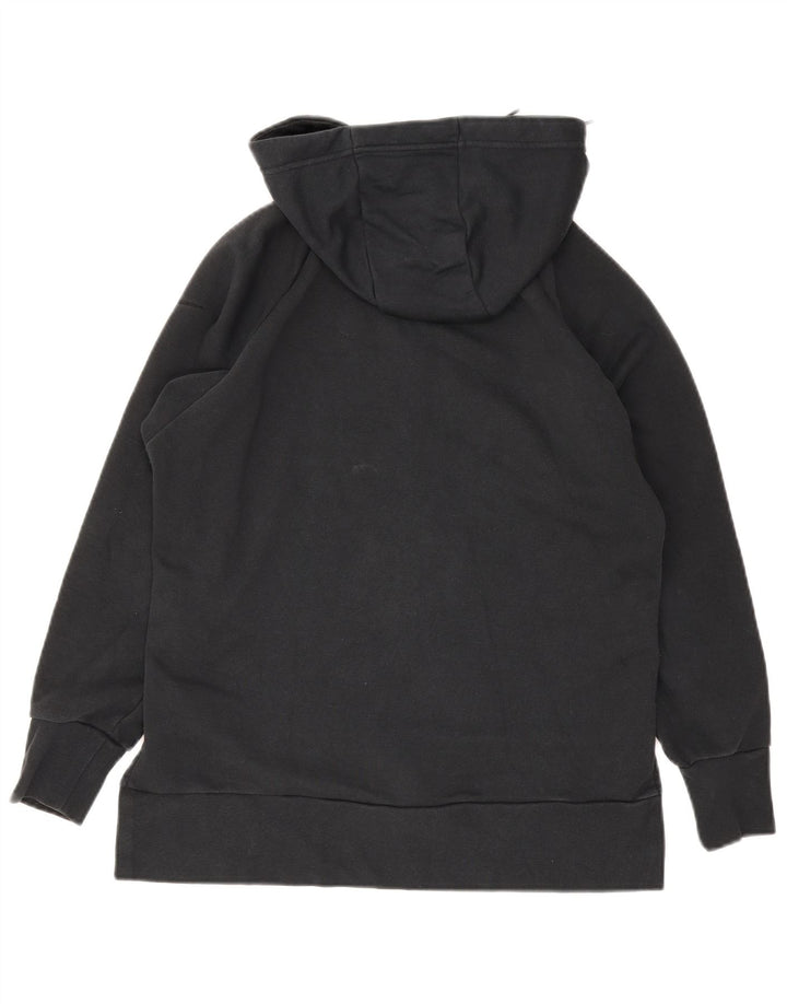 Męski sweter z kapturem i zamkiem błyskawicznym Nike Dri Fit, mały, czarny, poliestrowy