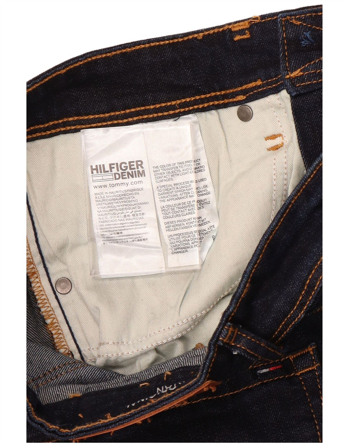 Damskie jeansy Bootcut Tommy Hilfiger W30 L39 Granatowe, bawełniane