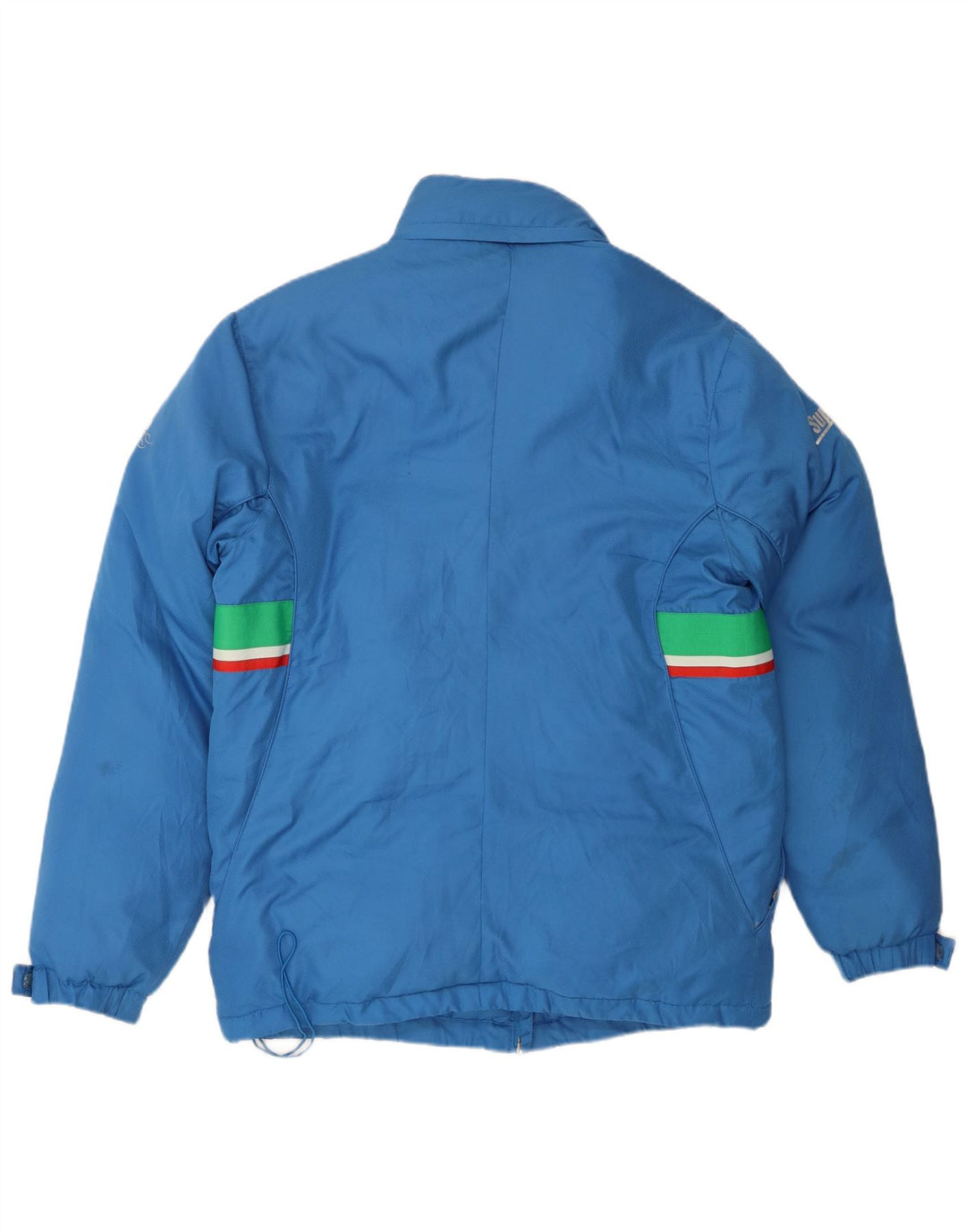 Męska ocieplana kurtka Sergio Tacchini Graphic UK 42 XL w kolorze niebieskim
