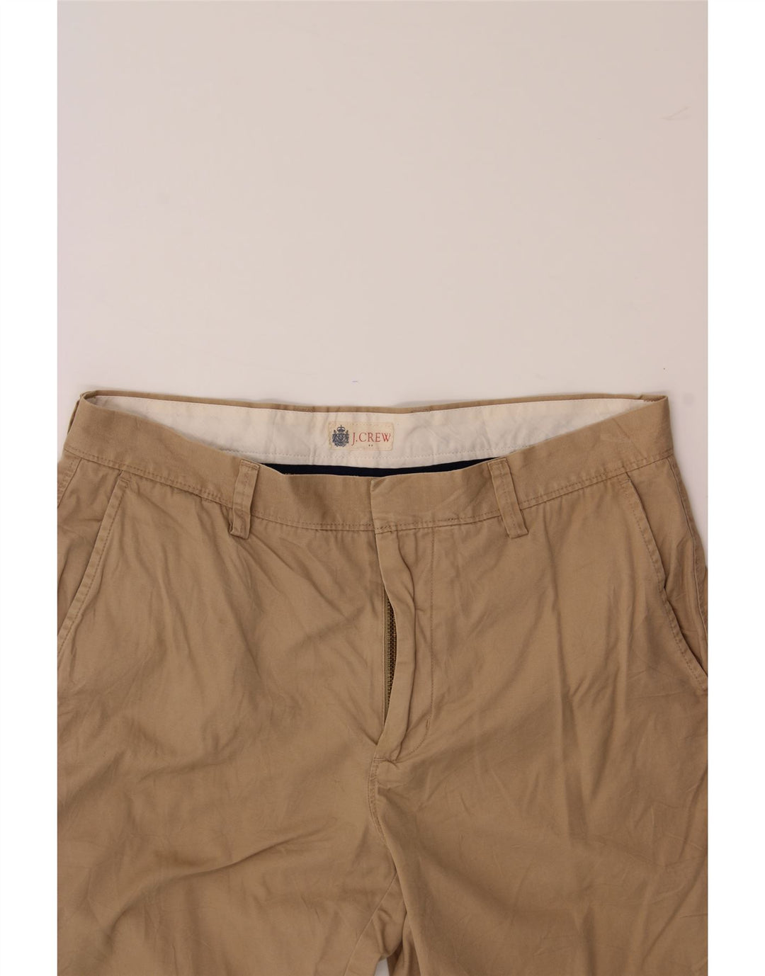 J. CREW Mens Chino Shorts W32 Medium  Beige Cotton Vintage J. Crew and Second-Hand J. Crew from Messina Hembry 