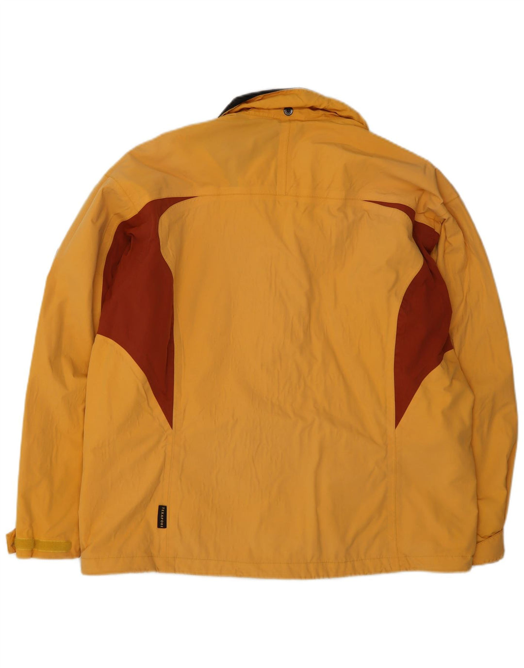 Damska kurtka przeciwdeszczowa Jack Wolfskin oversize UK 18 XL w kolorze żółtym