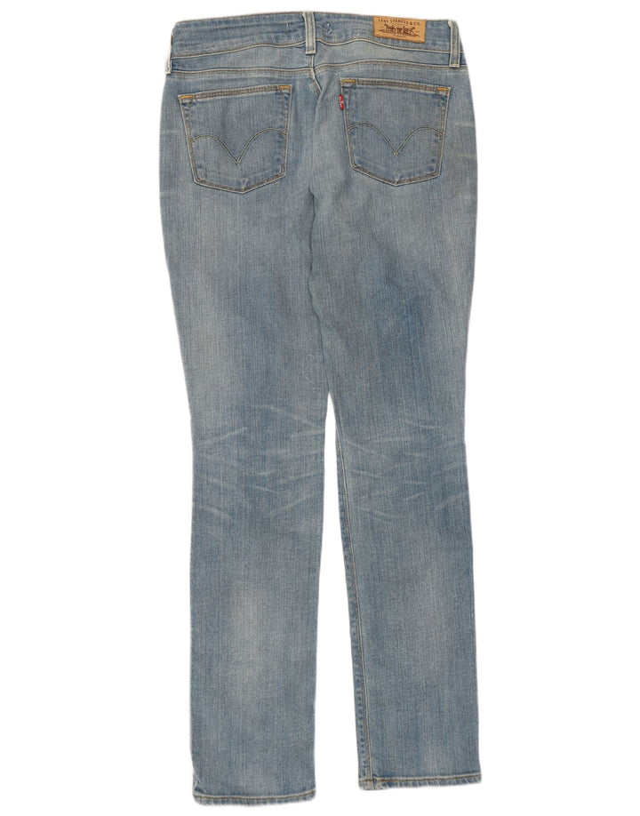 Damskie jeansy Levi's 571 Slim W32 L34 Niebieska bawełna