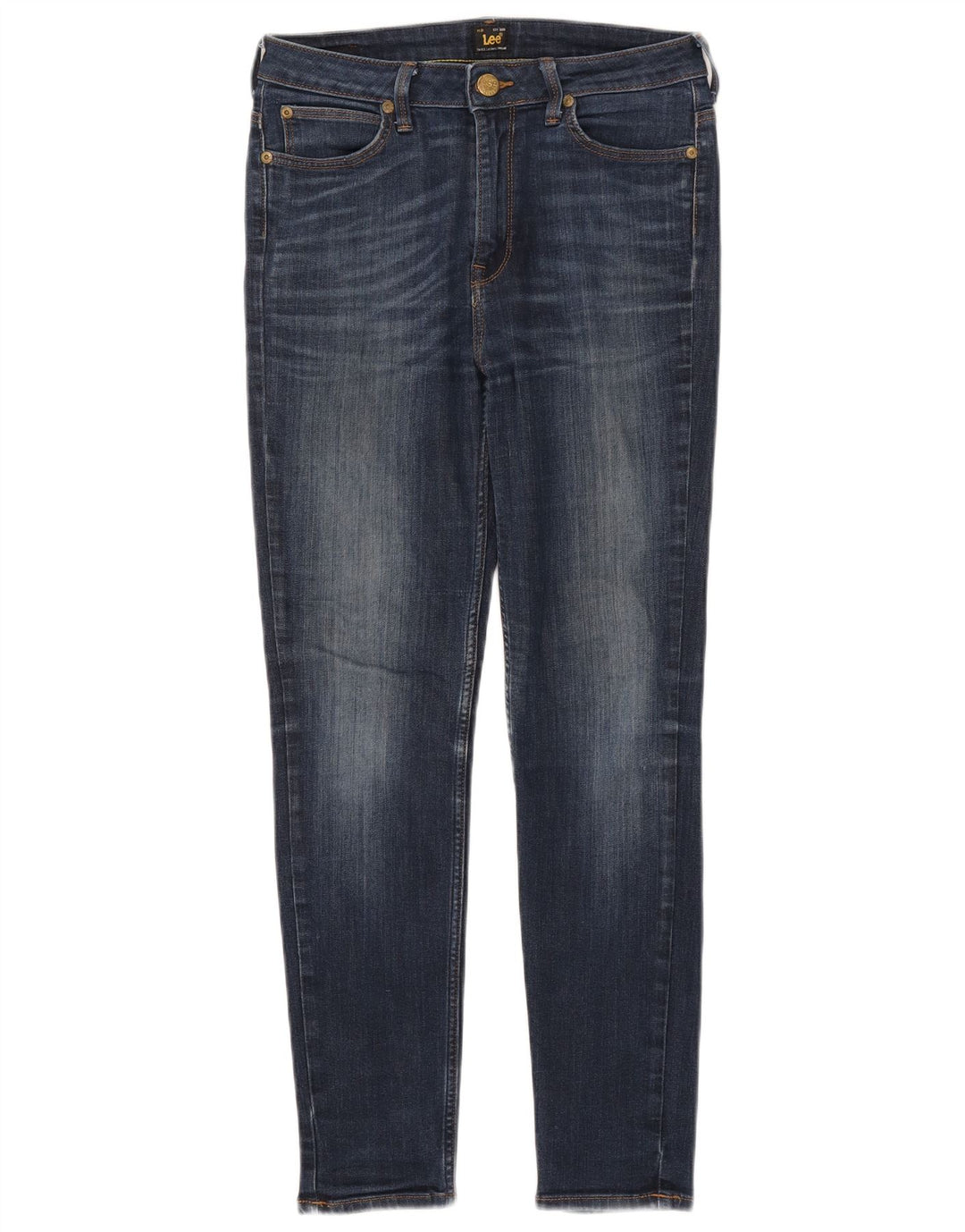 Damskie jeansy Lee Skinny W30 L27 Niebieskie bawełniane