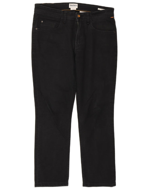 Męskie jeansy slim fit Timberland W31 L27 Czarna bawełna