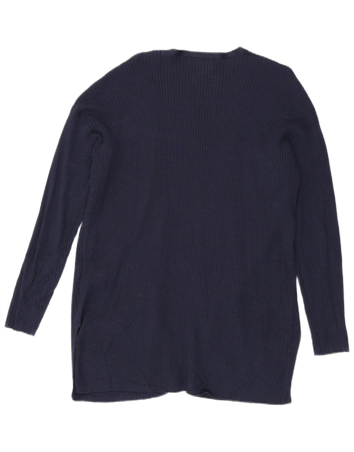Sweter damski Marks & Spencer Longline Cardigan UK 14, średni granatowy