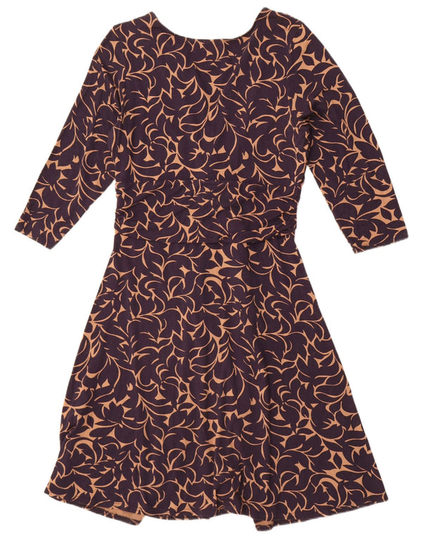 Sukienka damska Phase Eight z rękawem 3/4, UK 16, duża granatowa w kwiaty