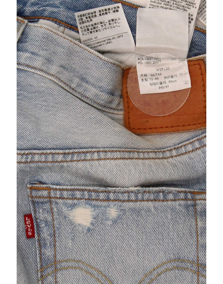 Męskie dżinsy Levi's w trudnej sytuacji W29 L32 Niebieska bawełna