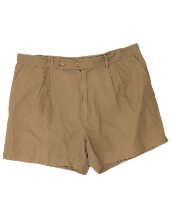 Fila Mens Pegged Chino Shorts W40 XL Beige Cotton