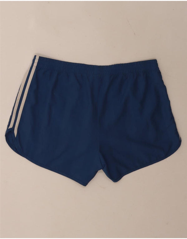 Męskie spodenki sportowe Adidas, duże, niebieskie, poliestrowe