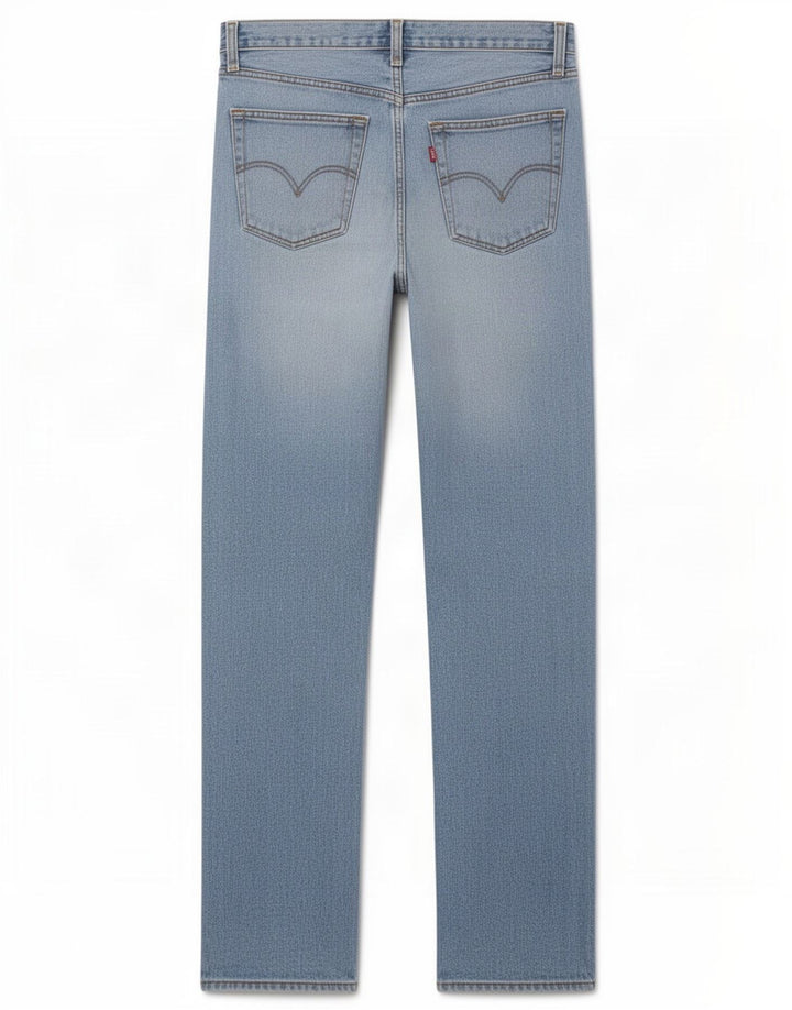 Męskie proste dżinsy Levi's W34 L36 Niebieskie bawełniane