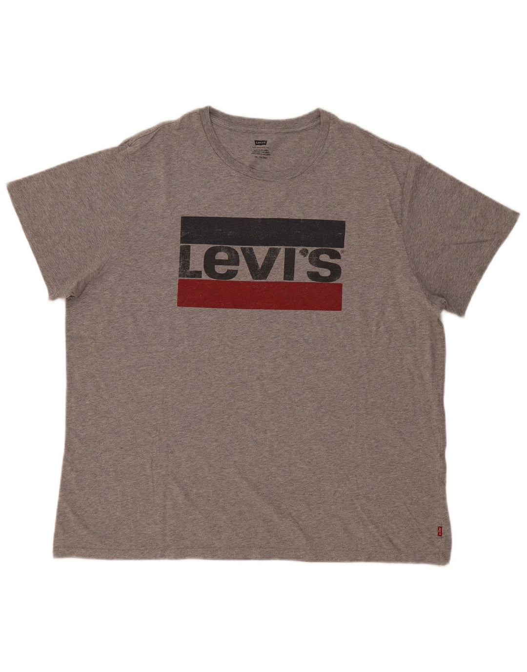 Męski T-shirt z grafiką Levi's Top 2XL Szary
