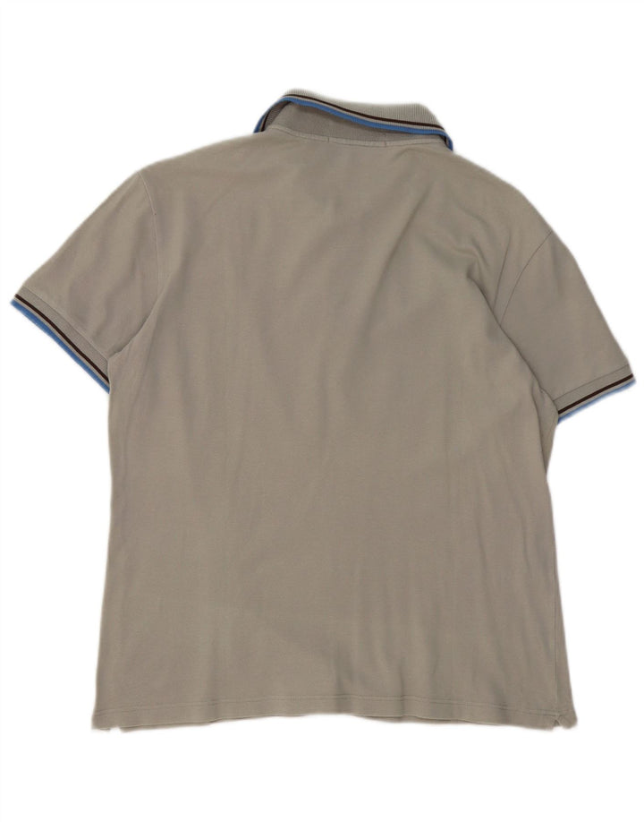 Męska koszulka polo FRED PERRY, średnioszara