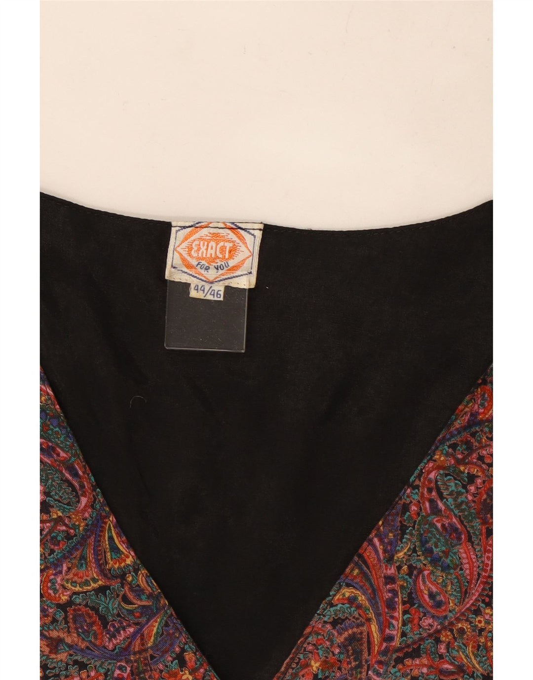 Kamizelka damska Vintage IT 44/46 Średnia wielobarwna paisley