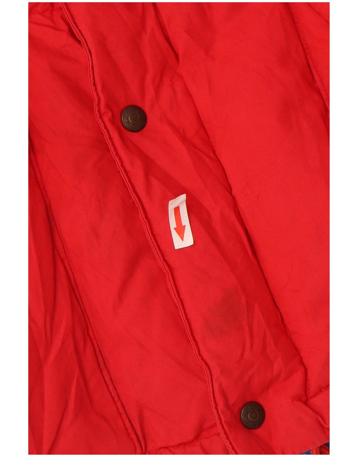 Męska ocieplana kurtka z kapturem MC Ross UK 36 Small Red Cotton