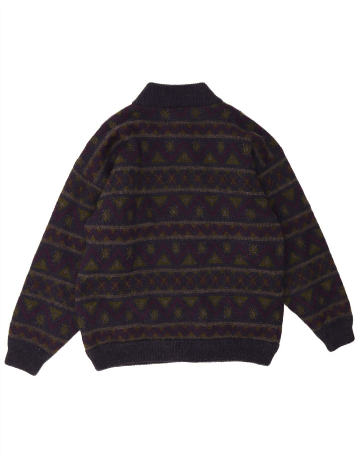 Sweter męski Settebello, średni, wielokolorowy, geometryczny