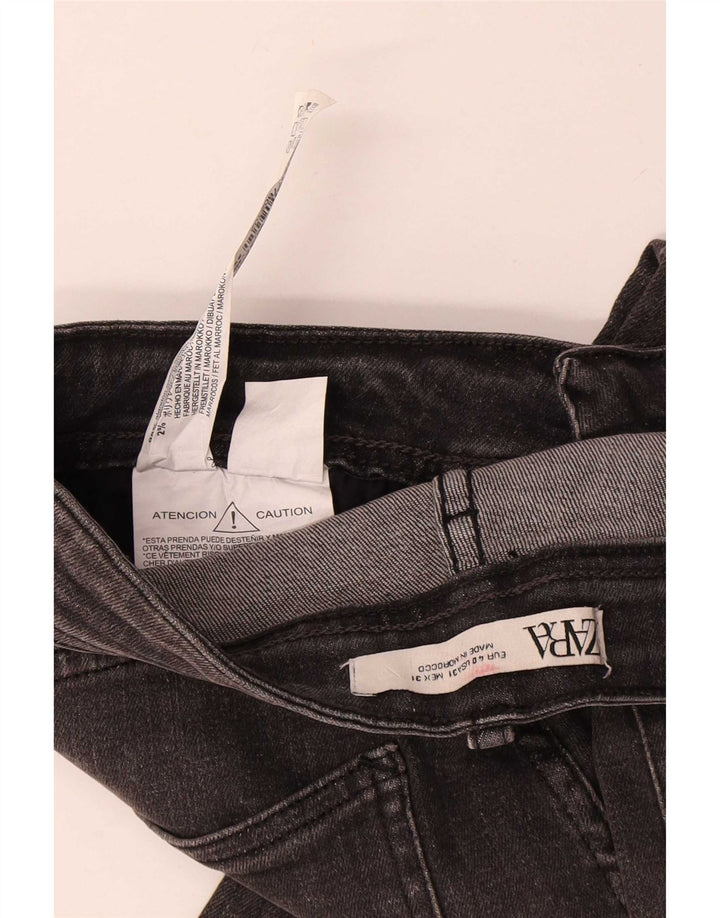 Męskie jeansy slim fit Zara EU 40 Medium W31 L28 Szara bawełna