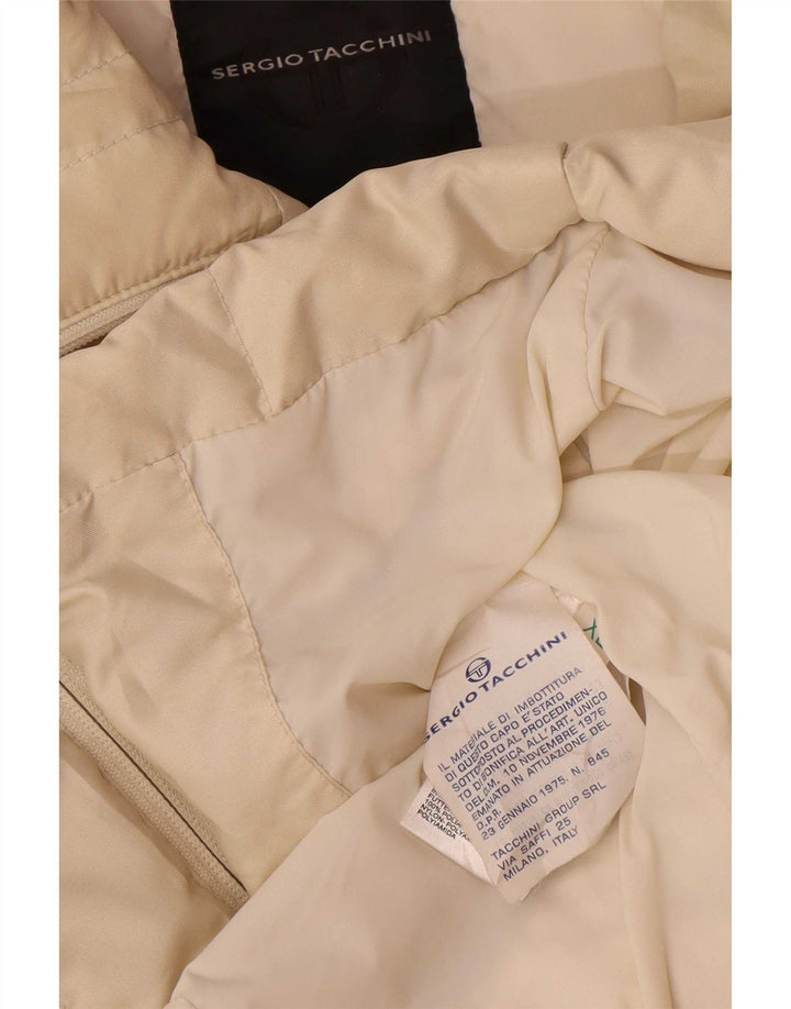 Damska ocieplana kurtka Sergio Tacchini UK 18 XL Off White Poliamid