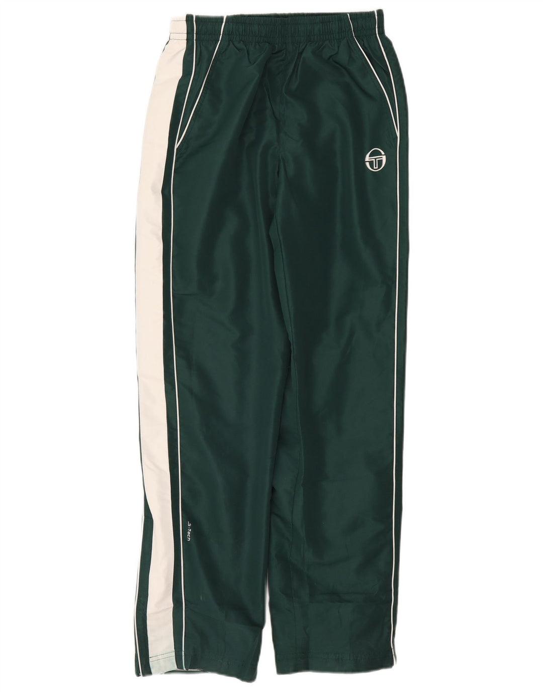Męskie spodnie dresowe Sergio Tacchini, małe, zielone, z poliestru w blokach kolorów