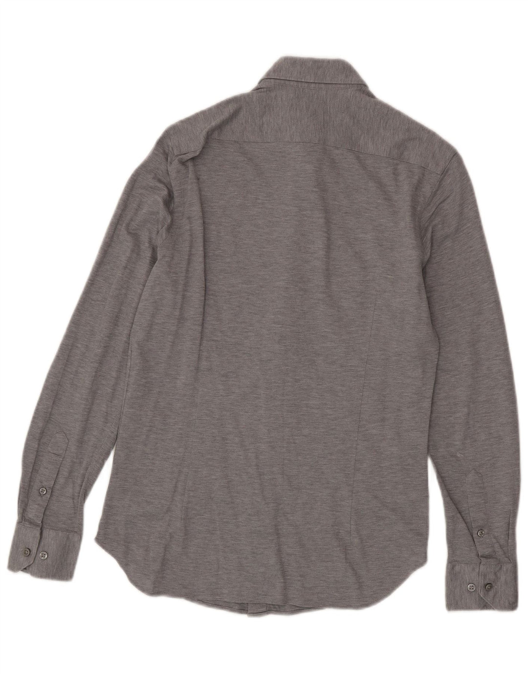 Koszula męska Massimo Dutti, mała, szara, bawełniana